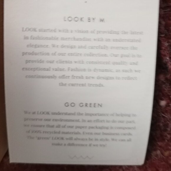 'LOOK BY M' Juli XL Scarf NWT - Picture 4 of 8